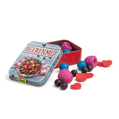 Image of Erzi Mix of Berries in Beech Crate 7.5 x 5.8 2.2 cm