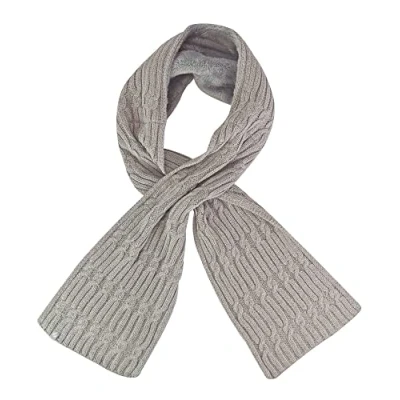 Image of HEAT HOLDERS Women&#039;s Luxury Fleece Winter Scarf Thermal Fashion for Ladies (One Size, Light Grey)