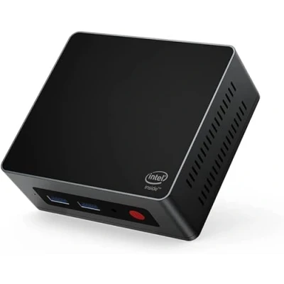 Image of Mini Windows 11 Pro PC Intel Celeron J4125 CPU 8GB DDR4 RAM 128GB SSD 4K Dual HDMI LAN WIFI Bluetooth VESA 2.5&quot; SATA