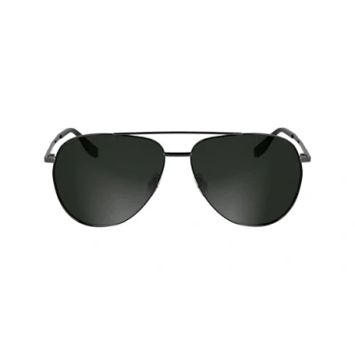 Image of Karl Lagerfeld Unisex KL360S 015 Sunglasses Metal Smoke Pilot Normal