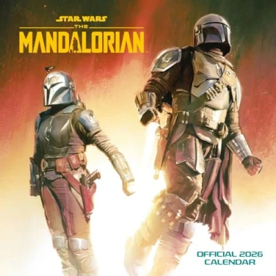 Image of Disney Star Wars, The Mandalorian Calendar 2026
