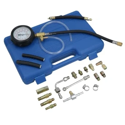 Image of AB Tools US Pro Petrol and diesel fuel pump pressure tester/meter 0 145 PSI AT241