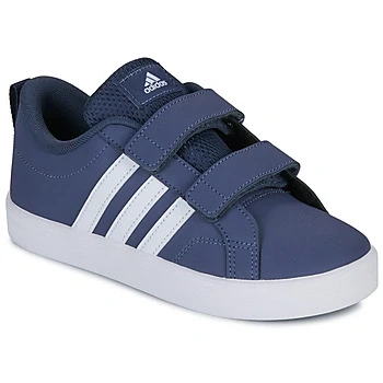 Image of adidas VS Pace 2.0 Hook and Loop Shoes Kids, Navy/Cloud White/core Black, 10 UK
