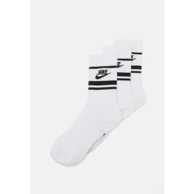 Image of NIKE DX5089 103 Sportswear Everyday Essential Socks Unisex White/Black/Black L