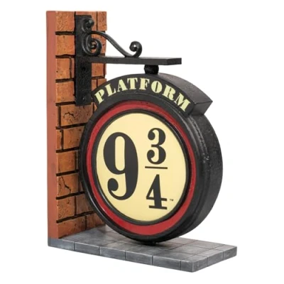 Image of Grupo Erik Bookends Harry Potter Platform 9 3/4 Sign Book Ends Gifts, Merchandise, End, Bookend, Room Decor, Home Decor