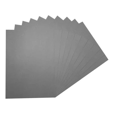 Image of Pack of 100 A4 Grey Coloured Paper 75gsm Sheets