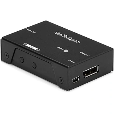 Image of StarTech.com DisplayPort Signal Booster to Video Amplifier 4K 60Hz Extender (DPBOOST)