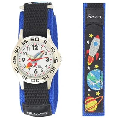 Image of Ravel Children&#039;s Space Watch with Easy Fasten Action Strap Analogue Quartz R1507.88
