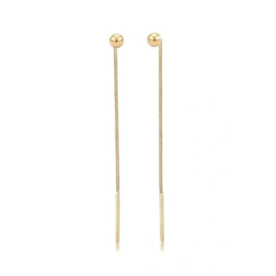 Image of Elli Earrings Ladies Sparkling Round with Crystals in 925 Sterling Silver