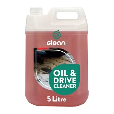 Image of GLEAN Oil &amp; Drive Cleaner Removes Tough Stains From Driveways Patios 5 Litre