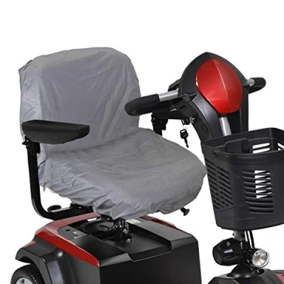 Image of Cuasting Mobile Anti Skid Seat Electric Wheelchair Waterproof Cover Elasticated Mobility Scooter
