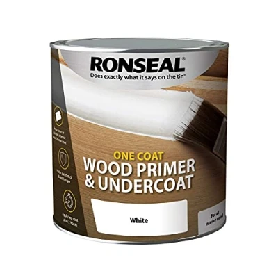 Image of Ronseal One Coat Wood Primer and Undercoat 2.5L