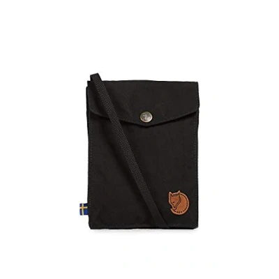 Image of Fjallraven Unisex&#039;s Pocket Bag, Black, 18 cm