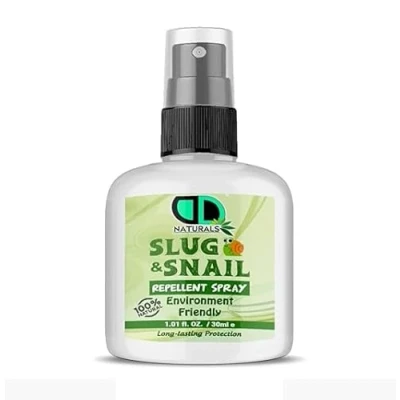Image of Slug &amp; Snail Repellent Max Powerful Pellets for Protecting Ornamental Plants and Garden Vegetables Repellant Organic Gardening, Effective, Fast Acting (30ml Spray)