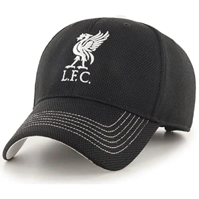 Image of TFS Liverpool FC Adult Baseball Cap Black Official Licensed Product