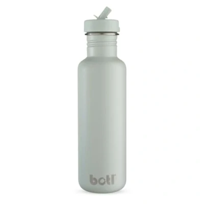 Image of BOTL Tough Canteen Water Bottle with Leakproof Straw Lid, Stainless Steel Bottle, Non Insulated, Eco Sage Green