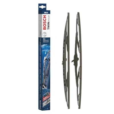 Image of BOSCH 3397001583 / 583S Set of SUPERPLUS Windscreen Flat Wiper Blades