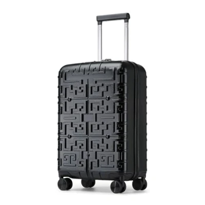 Image of Supercase Small Suitcase Hand Cabin Luggage Lightweight PP Carry On Trolley with TSA Lock Spinner Wheels