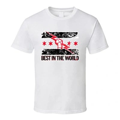 Image of Yaxinduobao cm Punk Best in The World Wrestling T Shirt