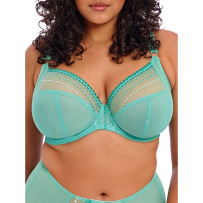 Image of Elomi Women&#039;s Matilda Plunge Bra, Sheer, Jae, 42E