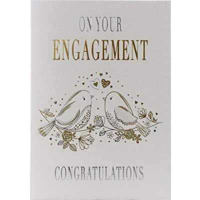 Image of Koko Designs Luxury Beautiful Contemporary Engagement Card 115 x 170 mm, KS026