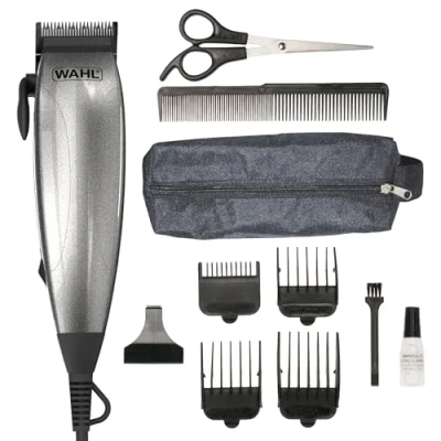 Image of Wahl Vari Corded Clipper, Hair Clippers for Men, Men’s Head Shaver, Corded, Varied Cutting Lengths, Male Grooming Kit, with Attachment Combs, Home Haircutting Kit