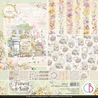 Image of Ciao Bella Flower Shop 12&quot;x12&quot; Patterns Pad