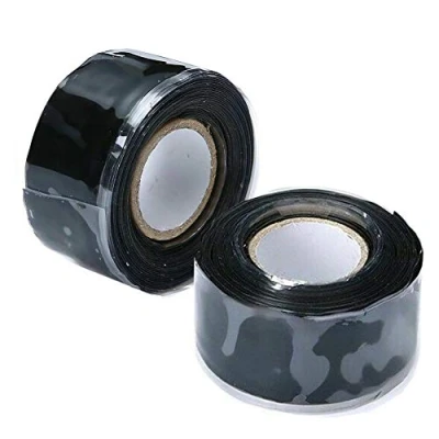 Image of 2 Rolls Self Fusing Silicone Tape,Pipe Sealing Repair Tape Waterproof Bonding for Emergency Pipe Plumbing &amp; Water Hose Leaks, 25mm Wide