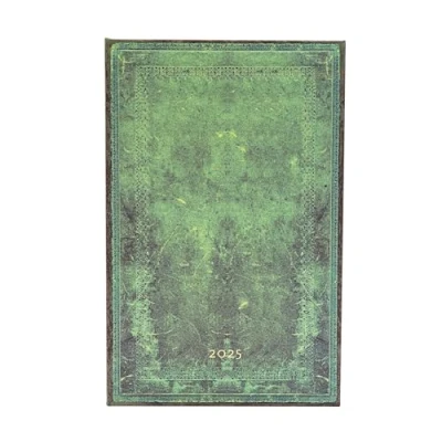 Image of Kalendarz Paperblanks 2025 Pacific Blue Bold Maxi tygodniowy HOR: tydzień na dwóch stronach, zamykany gumkę, Papier 100 GSM