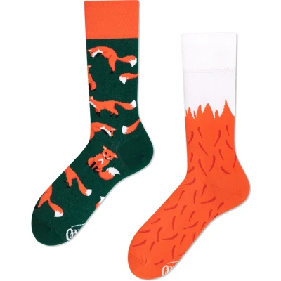 Image of Many Mornings Socks Fox Multicolour size 39 42