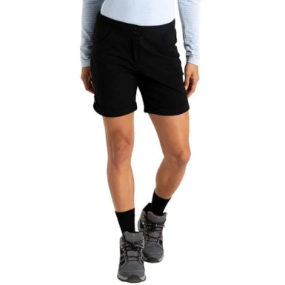 Image of Dare 2b Women&#039;s Water repellent Melodic Iii Walking Shorts Black, Size: 8