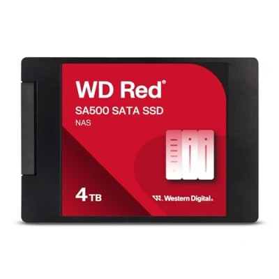 Image of WD Red SA500 4TB NAS SATA SSD 2.5 Inch