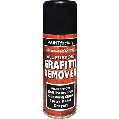 Image of Graffiti Stain Remover Powerful Spray Paint Cleaner Aerosol Removes Ink 200ml Each (SET OF 6)