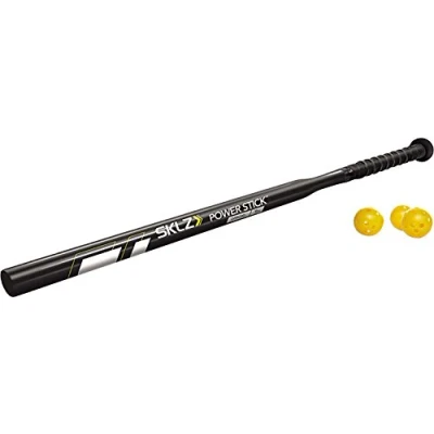 Image of SKLZ Power Stick Baseball and Softball Training Bat for Strength, 30 Inch, Ounce