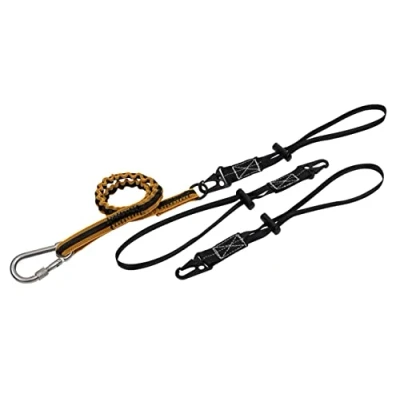 Image of Roughneck ROU26027 Tool Lanyard 3 Interchangeable Ends, Yellow