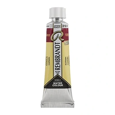 Image of Rembrandt Watercolour Tube 10 ml Carmine 318