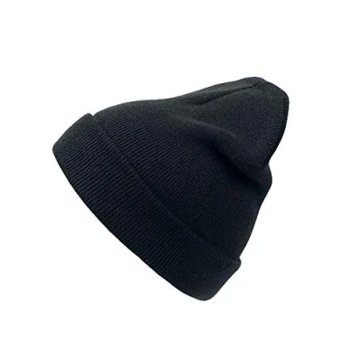 Image of Atlantis Wind Double Skin Beanie with Turn Up (One Size) (Brown)
