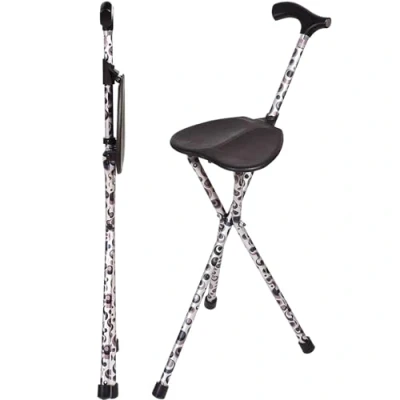 Image of Switch Sticks Seat Stick, 2 in 1 Walking Cane Seat, Folding, Storm