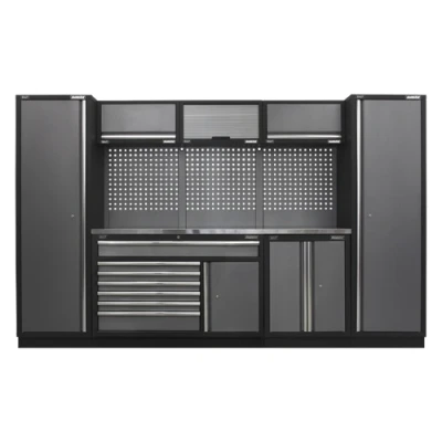 Image of Sealey Superline Pro 3.24m Storage System Stainless Steel Worktop