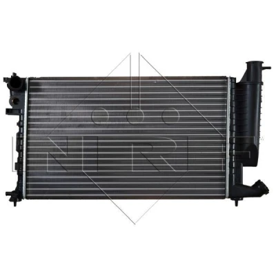 Image of 133045, 1330C7, 1331CS, 1331TX, 9633070580 Engine radiator NRF 58183 Aluminium 610mm 378mm 23mm Mechanically jointed cooling fins