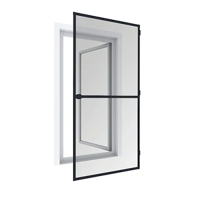 Image of Windhager Insect Protection Plus Clamping Frame Door, Grey, 03709