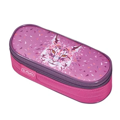 Image of Herlitz Airgo Pencil Case, Wild Animals Lynx, Lynx