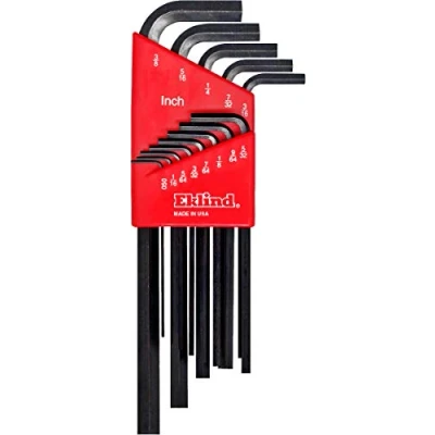 Image of EKLIND 10213 Hex L Key allen wrench 13pc set SAE Inch Sizes .050 3/8 Long series