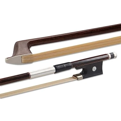 Image of GEWA Pure Violin Bow 3/4 Natural Hair Round Stick Hardwood Frog