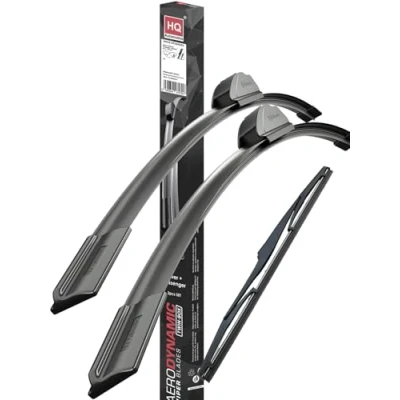 Image of HQ AUTOMOTIVE Windscreen Wiper Blades 3pcs kit Fits: SUZUKI Grand Vitara 1998 2005 model: AD91 911HQ15