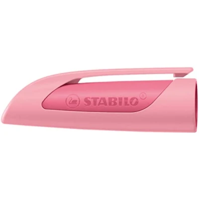 Image of Ergonomic School Fountain Pen STABILO EASYbuddy Pastel Cap Rosy Blush