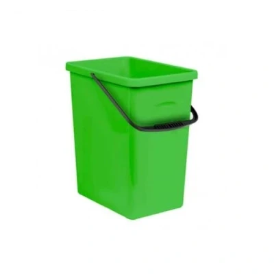 Image of Branq 1309 Waste Bin Dustbin Rubbish Sorting Storage Bucket 10L (Green)