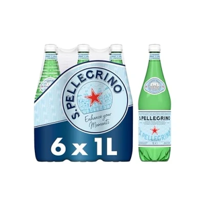 Image of San Pellegrino Sparkling Natural Mineral Water 6x1L