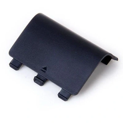 Image of Black Battery Holder Shell Back Door Cover Lid Replacement, Compatible with Xbox One &amp; S Wireless Controllers
