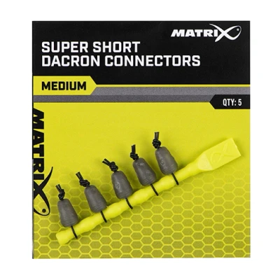 Image of Matrix Super Short Dacron Connectors Medium (5 pieces) Terminal tackle